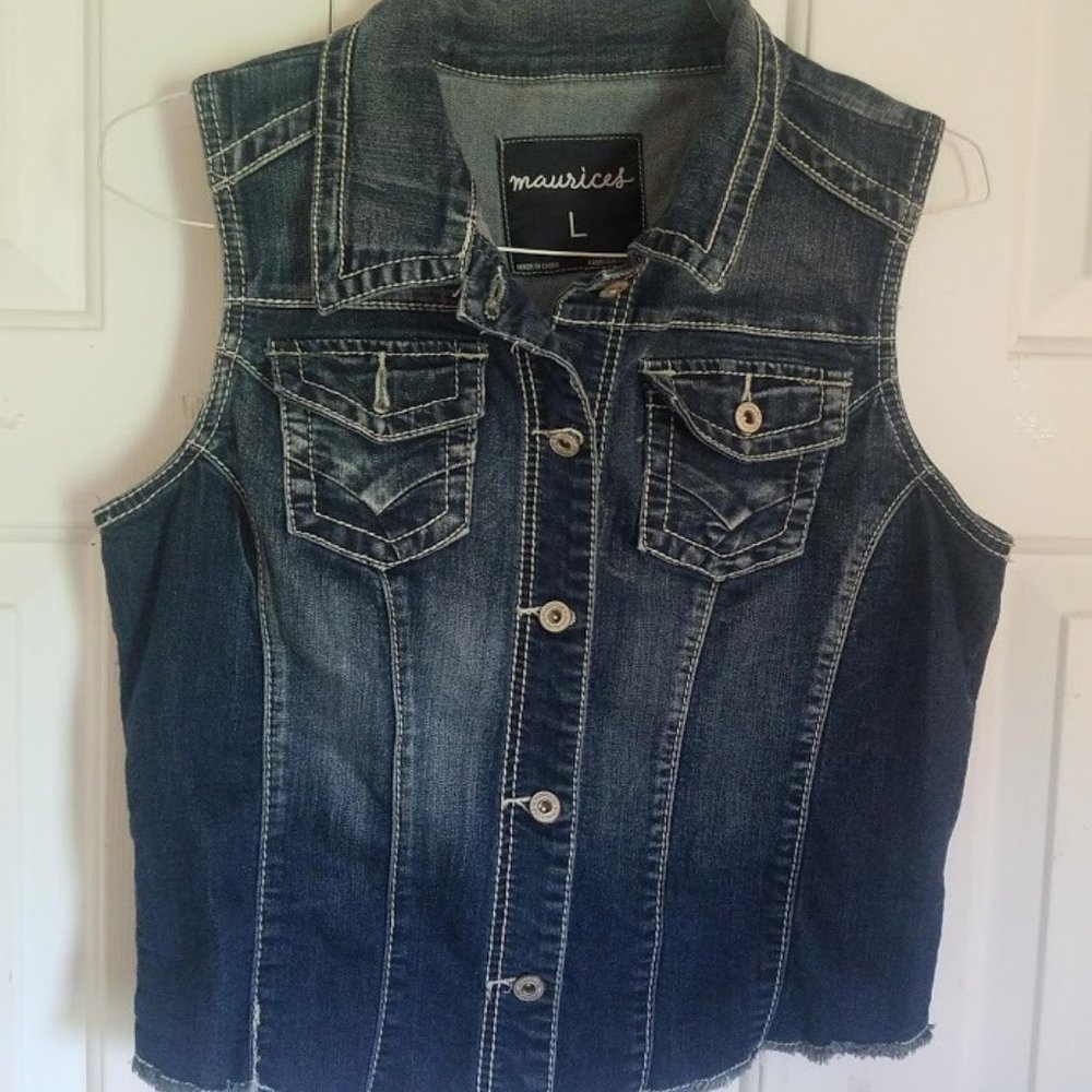 Maurice's Girls Denim Vest